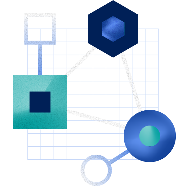Abstract illustration of relationship extraction