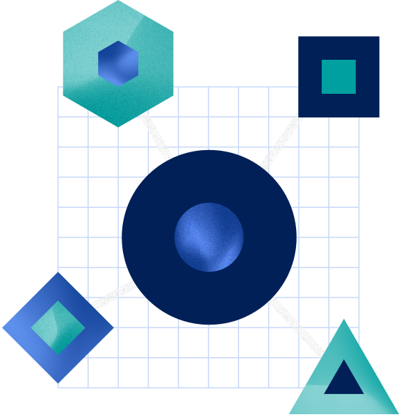 Illustration of connected nodes depicting event extraction